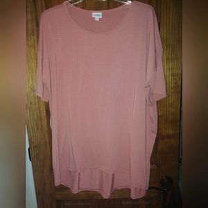 LuLaRoe Irma shirt, 3XL, peachy orange